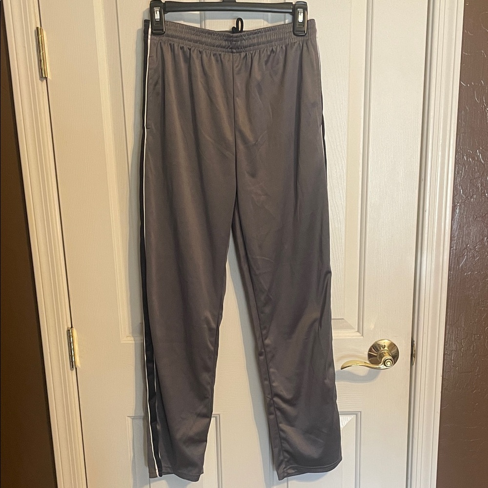 Boys Gray Track Pants